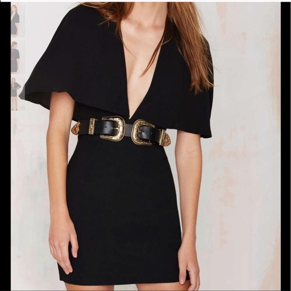 NWT black Nasty Gal dress